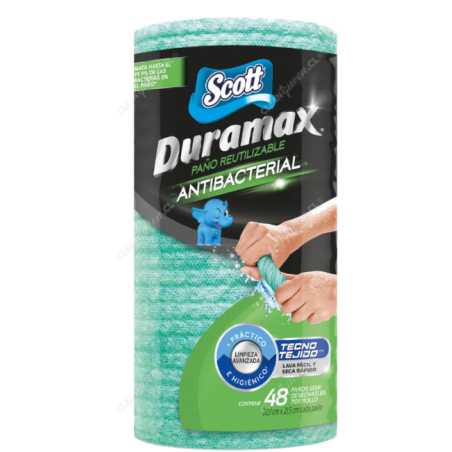 Paño Multiuso Antibacterial Rollo Scott