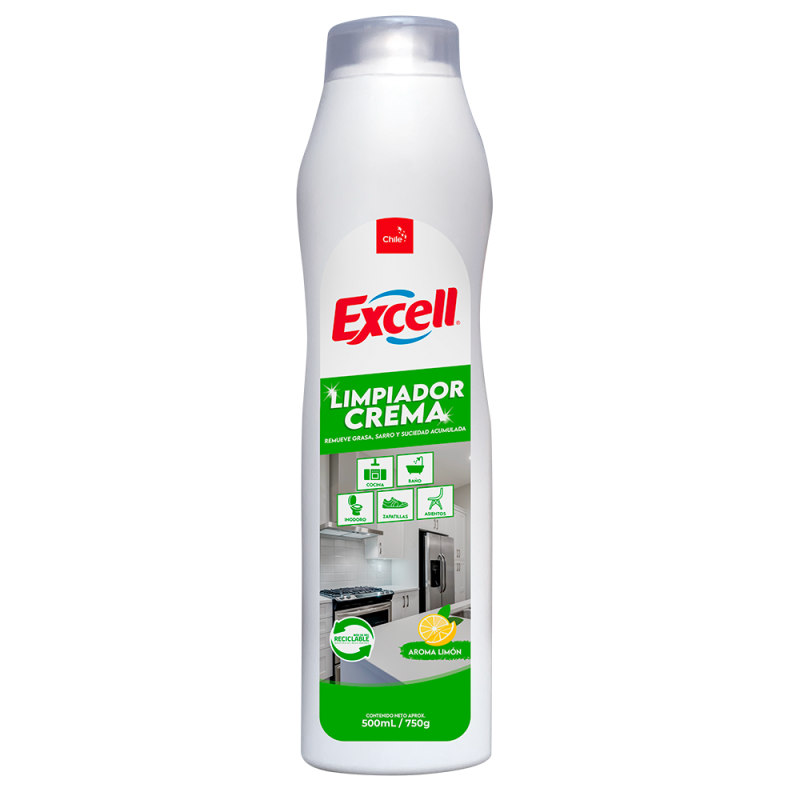 Limpiador en Crema Excell 500ml