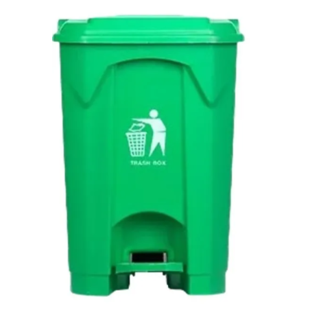 Basurero 50 Lts con Pedal Verde