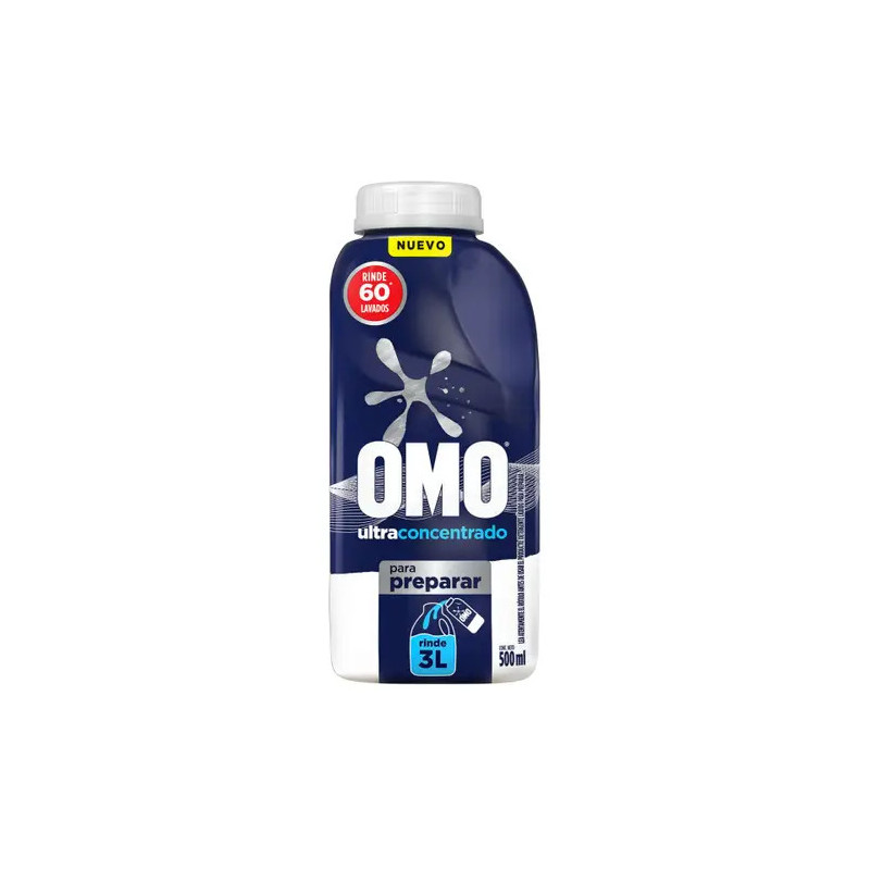 Detergente Omo Liquido para Diluir Rinde 3 Lts