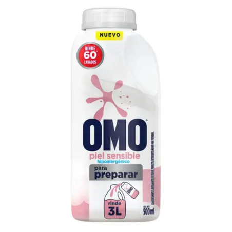 Detergente Omo Liquido Piel Sensible para Diluir