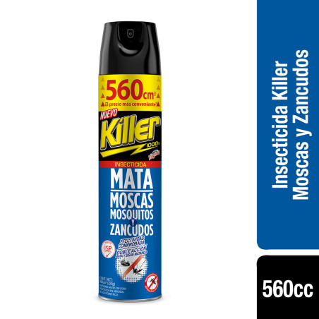 Insecticida Killer Moscas y Mosquitos 560cc