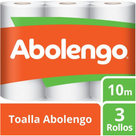 Toalla De Papel Abolengo Mini 3X10MTS