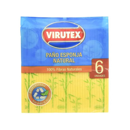 Paño Celulosa Natural 6 UND