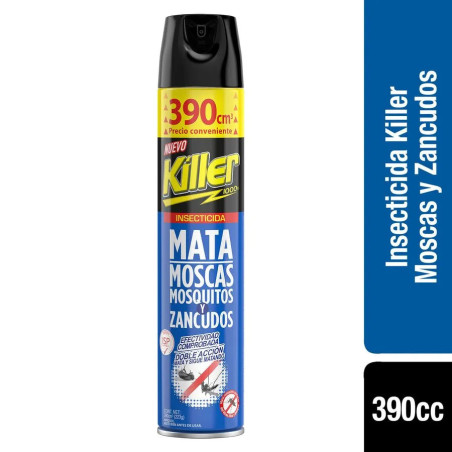 Insecticida Killer Moscas y Mosquitos 390cc