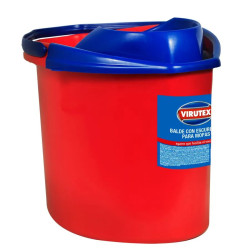 Balde con Escurridor Virutex