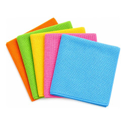 Paño Microfibra 40x40cm Colores Surtidos.