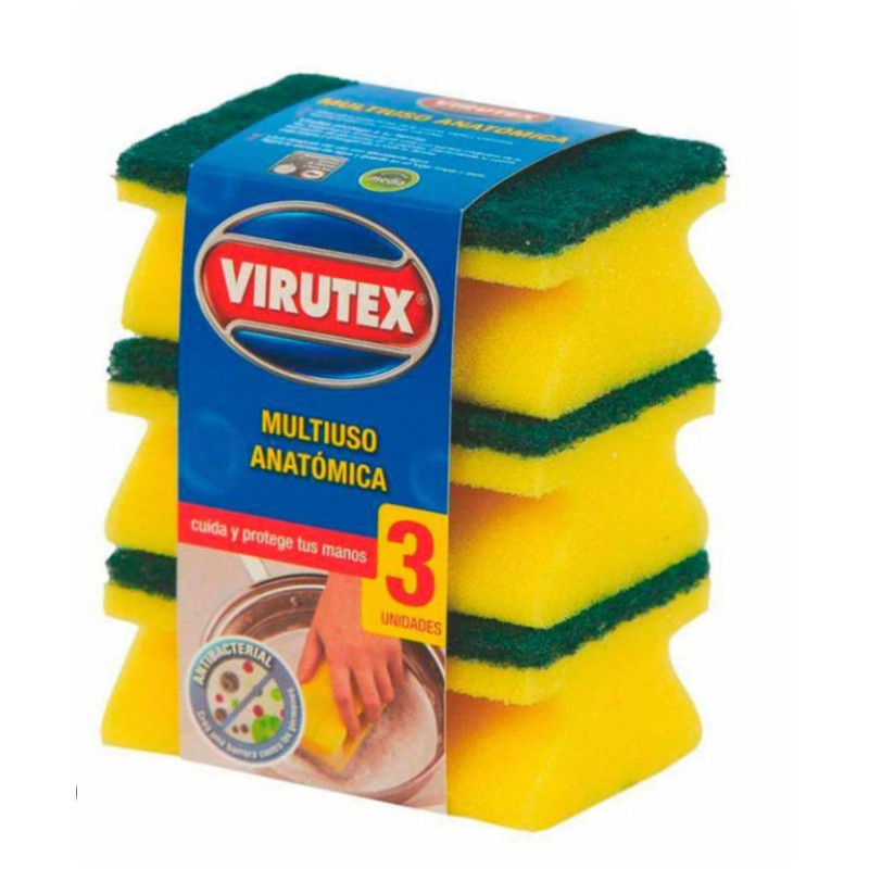 Esponja Acanalada Virutex