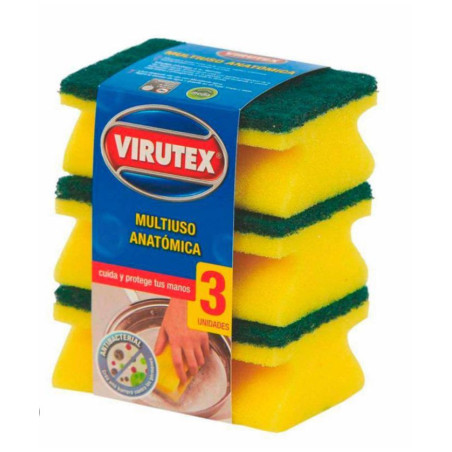 Esponja Acanalada Virutex