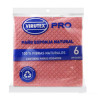 Paño Esponja Rosado 6 Und Virutex Pro