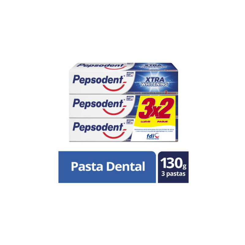 Pasta Dental Xtra Whitening 3x130 grs
